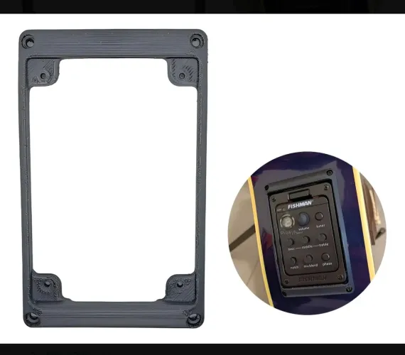 Moldura Para Captador Fishman Violão Eagle Gl36 Gl306 Ch-10 Playsom