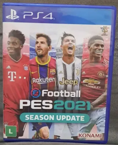 PES 2021 - PLAYSTATION 5 / PLAYSTATION 4 - CD ORIGINAL SONY