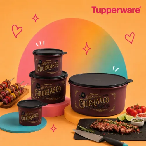 Kit Churrasco Tupperware