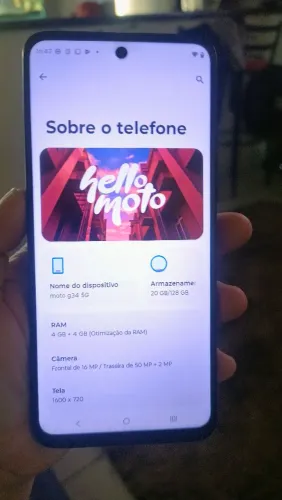 Celular Motorola moto g34 5 g