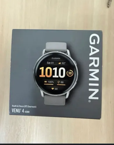 Relógio Garmin venu 4 45mm prata