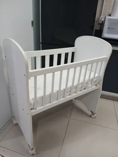 Berco portatil com colchão