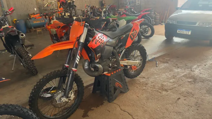 Moto ktm 300 2tempos 