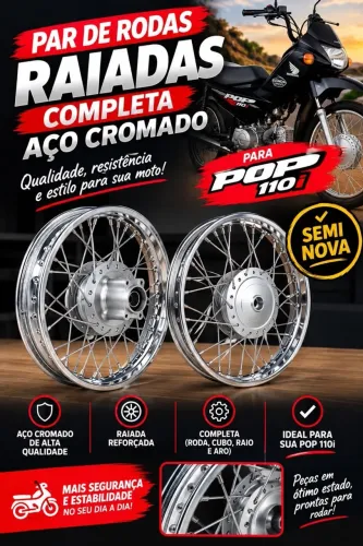 PAR DE RODAS POP 110