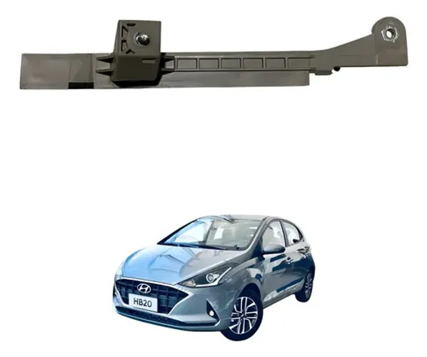 Guia Vidro Porta Traseira Esquerda Hyundai Hb20 2021 2022 Bege