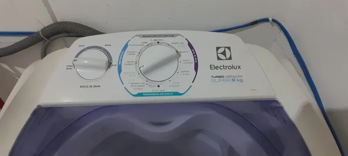MÁQUINA ELECTROLUX 8 KILOS COM GARANTIA 