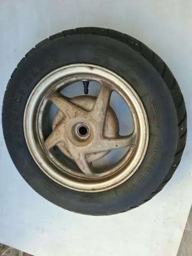 Roda Traseira Honda Lead 110 Com Pneu Pirelli SL26 Original