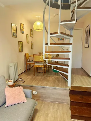 Venda ou Locação - Apartamento Mobiliado, Reformado e Andar Alto nos Jardins