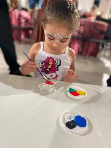 Pintura facial e recreação/animação de festa