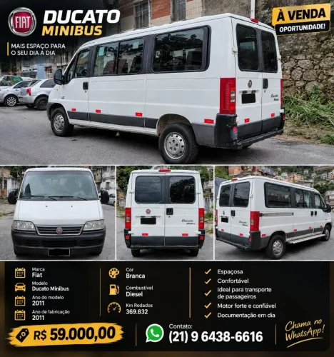 Fiat Ducato Minibus 2.3 ME Diesel 2011