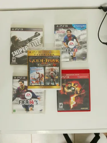 Lote 5 Jogos Playstation 3 - PS3