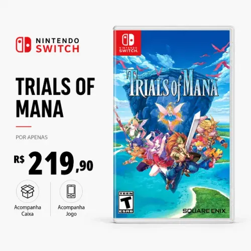 Trials Of Mana Jogo Nintendo Switch
