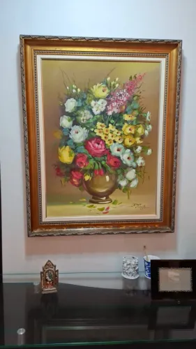 QUADROS PINTADOS A ÓLEO