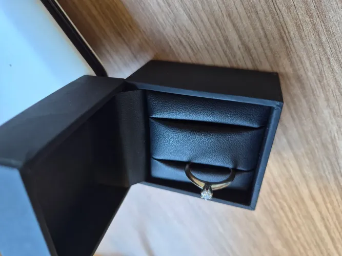 Anel solitário, Stella Diamonds, ouro branco 18k e diamante natural de 20 pontos