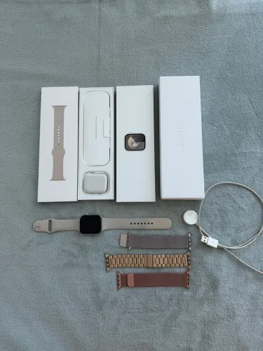 Apple Watch séries 9 45mm starlight Al Star SB M/ L GPS