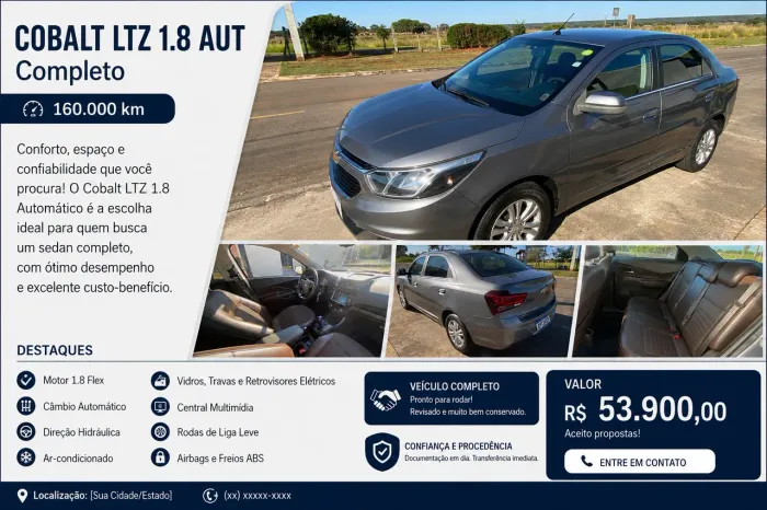Chevrolet Cobalt LTZ 1.8 8V Econo.flex 4P Aut. 2019