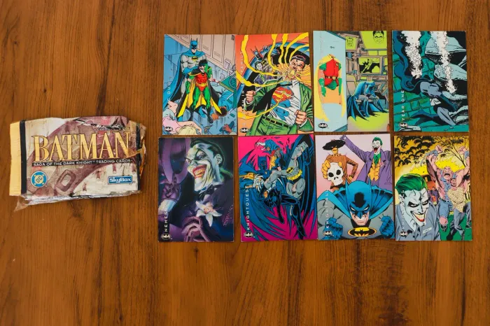 Cards Batman: Saga of the Dark Knight - SkyBox (anos 90)