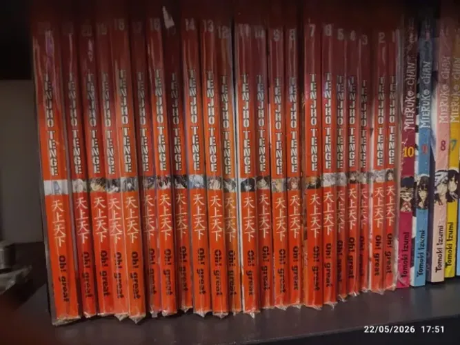 Mangá tenjho tenge  1 ao 22