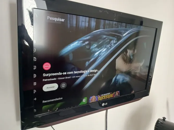 TV LG + AMAZON FIRE + ALEXA