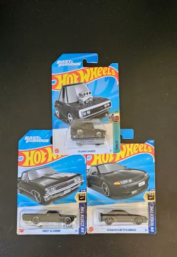 Trio Velozes e Furiosos Hot Wheels Mainline