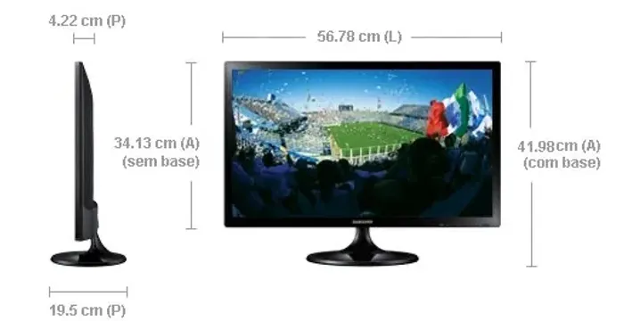 Monitor Samsung/Tv + Cabos HDMI 