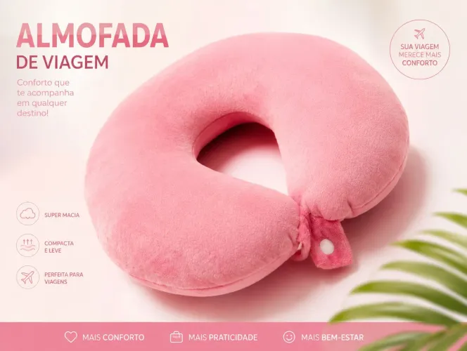 Almofada de viagem