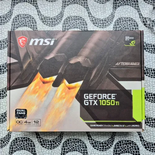Placa de Vídeo Nvidia MSI Geforce GTX 1050 Ti 4gb