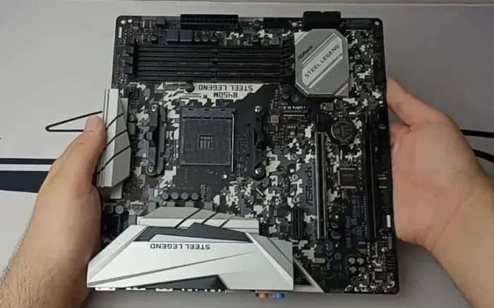 placa b450m liga mas n sei se da video vender logo