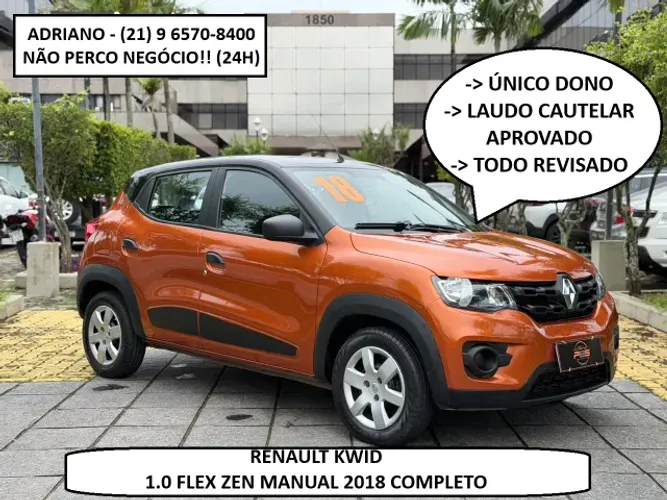Renault Kwid Zen 1.0 Flex 12V 5P Mec. 2018