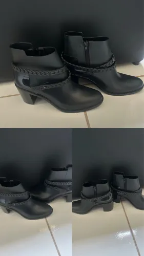 Bota preta COLCCI