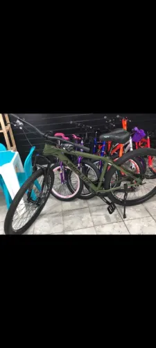 BIKE ARO 29 , ABSOLUTA, COR VERDE MILITAR