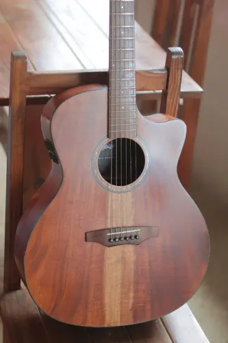 Violão Seizi Suprime Ryu Koa Mirai (Efeitos Desplugado) + Bag Luxo