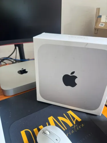 Mac Mini m2 8gb 512gb Seminovo perfeito 