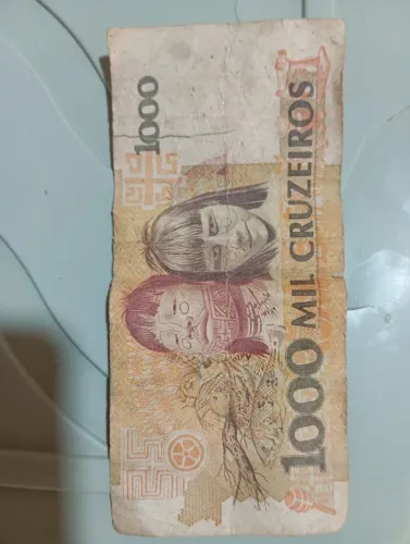 Nota antiga colecionável