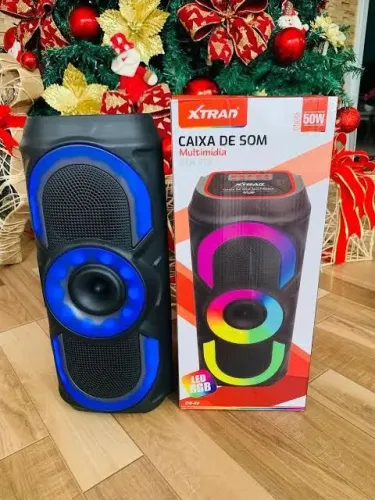 Caixa de Som RGB Xtrad 50 (Produto Novo)