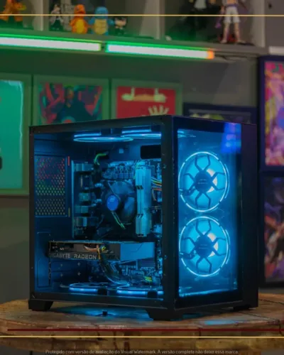 Setup Gamer I5 10400f | 16GB RAM | SSD 480GB | RX 6500XT 4GB | Placa H410 | 500W
