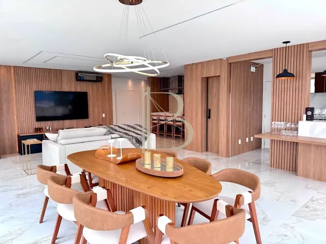 Cobertura mobiliada com esplendida para o mar, 3 suítes e jacuzzi no João Paulo