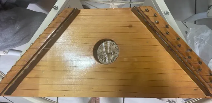 cítara (mini harpa)