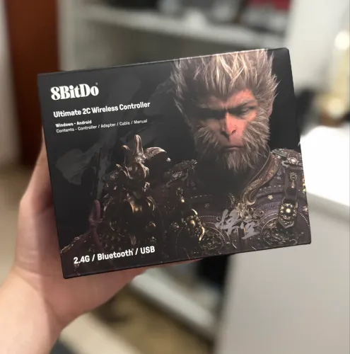 Controle 8BitDo Ultimate 2C Wireless - Edição Especial Black Myth: Wukong (Lacrado)