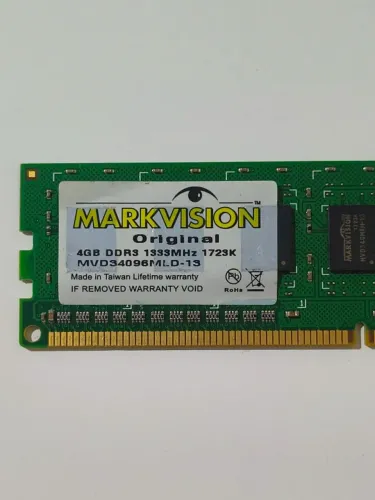 4gb Memória ddr3 1333mhz Markvision
