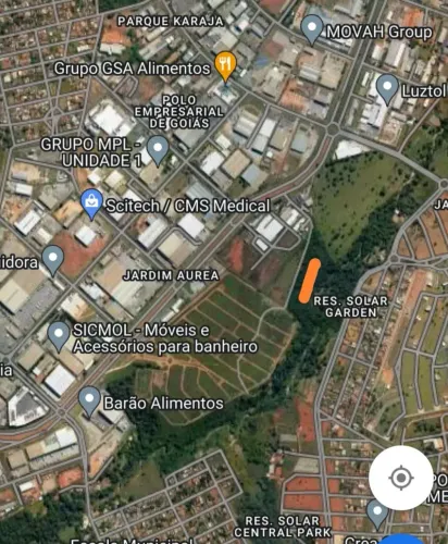 Área a venda 32.794m²  Jardim Áurea/Polo Empresarial/ Jardins Versalhes - Aparecida de Goi