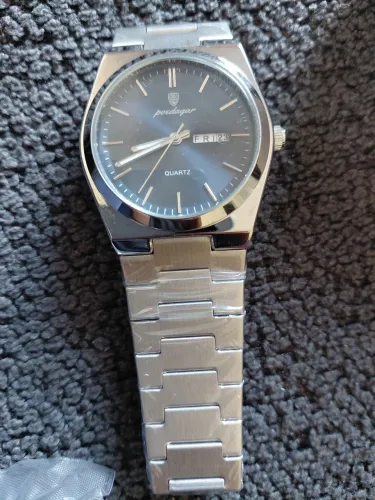Relógio Poedagar Quartz ? Masculino Prata
