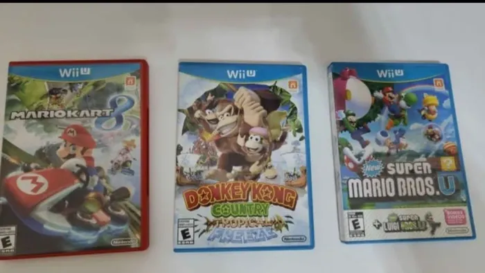 Vendo jogos Wii U
