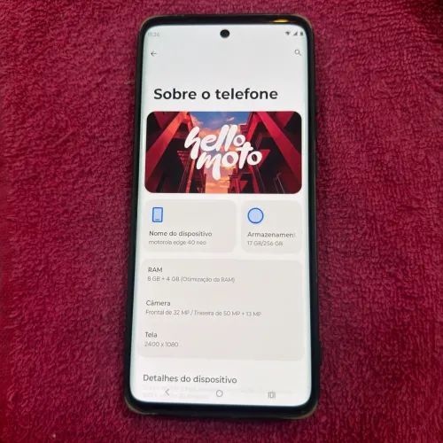 MOTOROLA EDGE 40 NEO 256GB