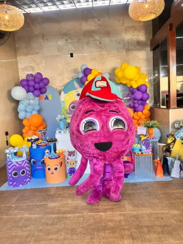 Bolo fofo personagem vivo 