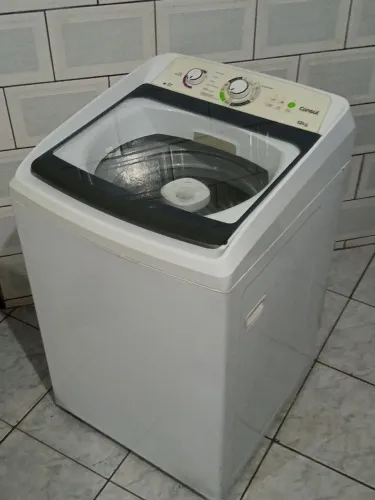 lavadora Consul facilite 12 kg turbo com cesto de inox em ótimo estado de conservação tudo