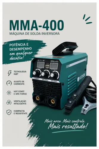 Máquina de solda MMA400