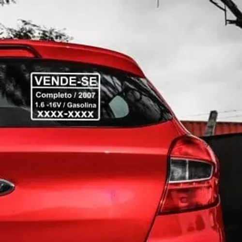 Adesivo Vende-se para veículos