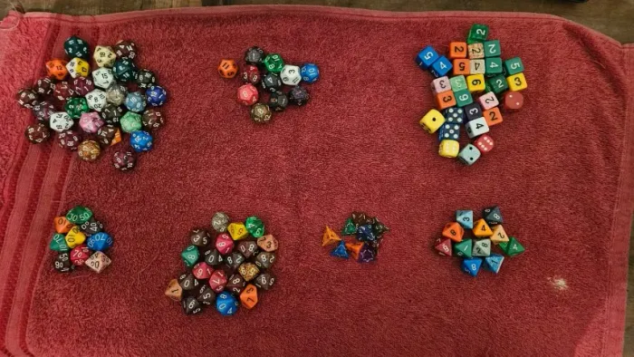 Conjunto dados RPG +100 dados (Chessex)