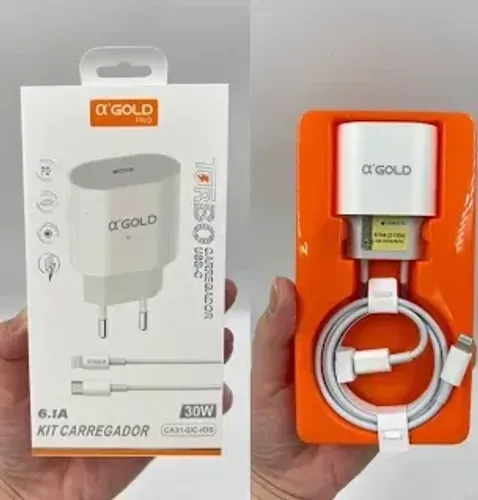 Carregador completo turbo 30w 6.1